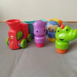 Vendora Παιχνίδι τρενάκι για μωρά 6+ μηνών με φιγούρες που κουδουνίζουν 5 Vendora Παιχνίδι τρενάκι για μωρά 6+ μηνών με φιγούρες που κουδουνίζουν -Vendora store 02c87f6841113e5234623287a62a6a772f8052ee xl