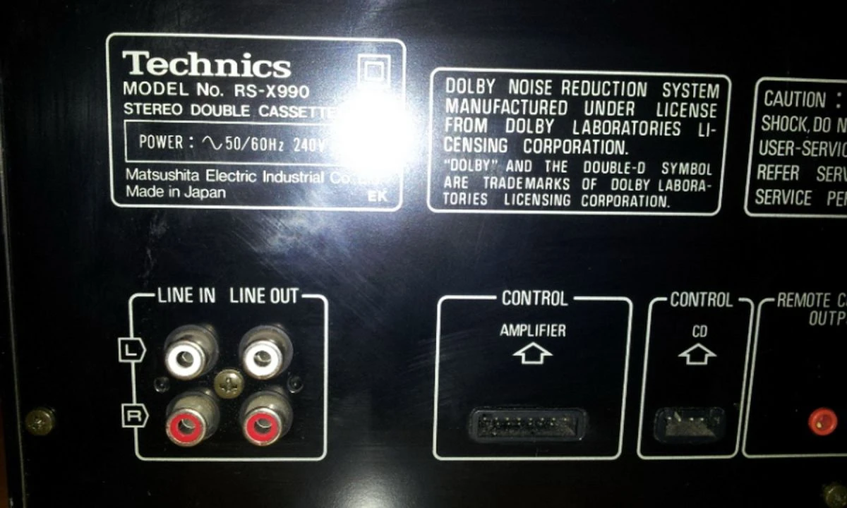 Vendora ΔΙΠΛΟ ΚΑΣΣΕΤΟΦΩΝΟ TECHNICS - RS-X990 6 Vendora ΔΙΠΛΟ ΚΑΣΣΕΤΟΦΩΝΟ TECHNICS - RS-X990 - Image 4