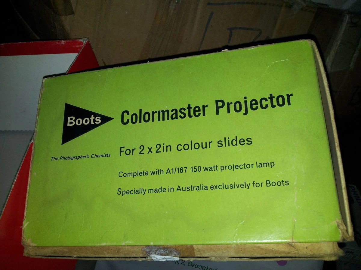 Vendora BOOTS SLIDES PROJECTOR - ΡΕΤΡΟ ΠΡΟΤΖΕΚΤΟΡΑΣ ΣΛΑΙΝΤΣ 4 Vendora BOOTS SLIDES PROJECTOR - ΡΕΤΡΟ ΠΡΟΤΖΕΚΤΟΡΑΣ ΣΛΑΙΝΤΣ - Image 2