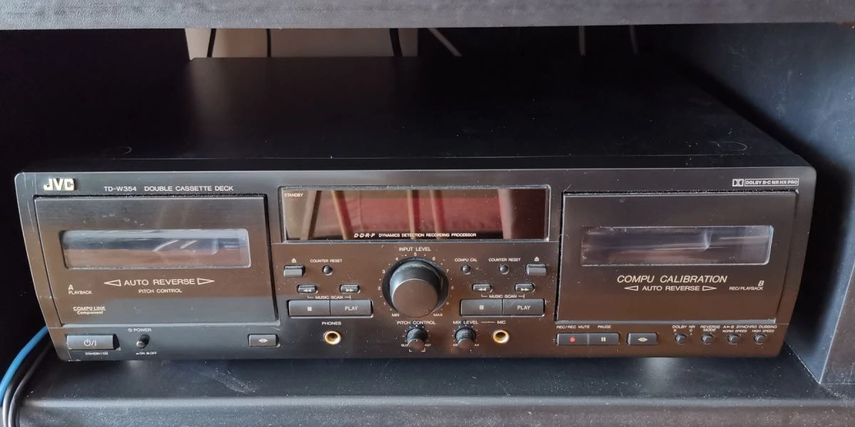 Vendora JVC διπλό κασετόφωνο TD-W354 3 Vendora JVC διπλό κασετόφωνο TD-W354