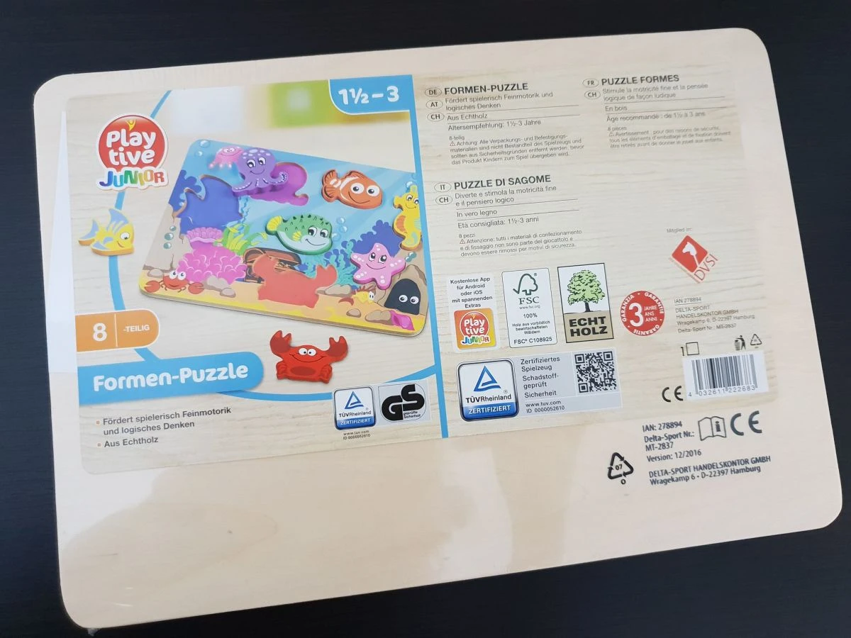 Vendora ΞΥΛΙΝΟ ΠΑΖΛ ΜΕ ΣΦΗΝΩΜΑΤΑ 30Χ21 , ΓΙΑ ΗΛΙΚΙΕΣ 1 1/2-3 ΕΤΩΝ (ΚΑΙΝΟΥΡΙΟ, ΜΕ ΤΗΝ ΖΕΛΑΤΙΝΑ) 8 Vendora ΞΥΛΙΝΟ ΠΑΖΛ ΜΕ ΣΦΗΝΩΜΑΤΑ 30Χ21 , ΓΙΑ ΗΛΙΚΙΕΣ 1 1/2-3 ΕΤΩΝ (ΚΑΙΝΟΥΡΙΟ, ΜΕ ΤΗΝ ΖΕΛΑΤΙΝΑ) - Image 6