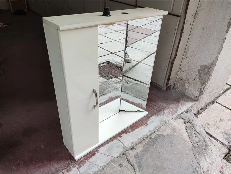 Vendora Έπιπλο μπάνιου Νο 6 με καθρέπτη 65Χ16X76 ύψος 4 Vendora Έπιπλο μπάνιου Νο 6 με καθρέπτη 65Χ16X76 ύψος - Image 2