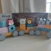 Vendora Viga Toys PolarB Stacking Train από Ξύλο για 18+ Μηνών