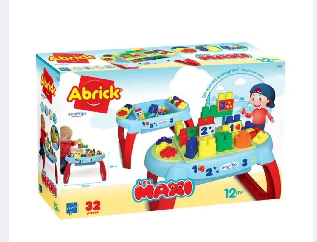 Vendora Τραπεζάκι με τουβλάκια 4 Vendora Τραπεζάκι με τουβλάκια - Image 2