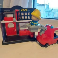 Vendora Πυροσβεστικό σταθμό + πυροσβεστικό όχημα + πυροσβέστης, παιχνίδι για 12+ μηνών -Vendora store 17047e507b3542581437bf01b22f27abe9c0d6c2 xl