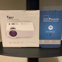 Vendora Ολοκαίνουριος Led Προτζεκτορας στο κουτί του (1080p Full Hd)