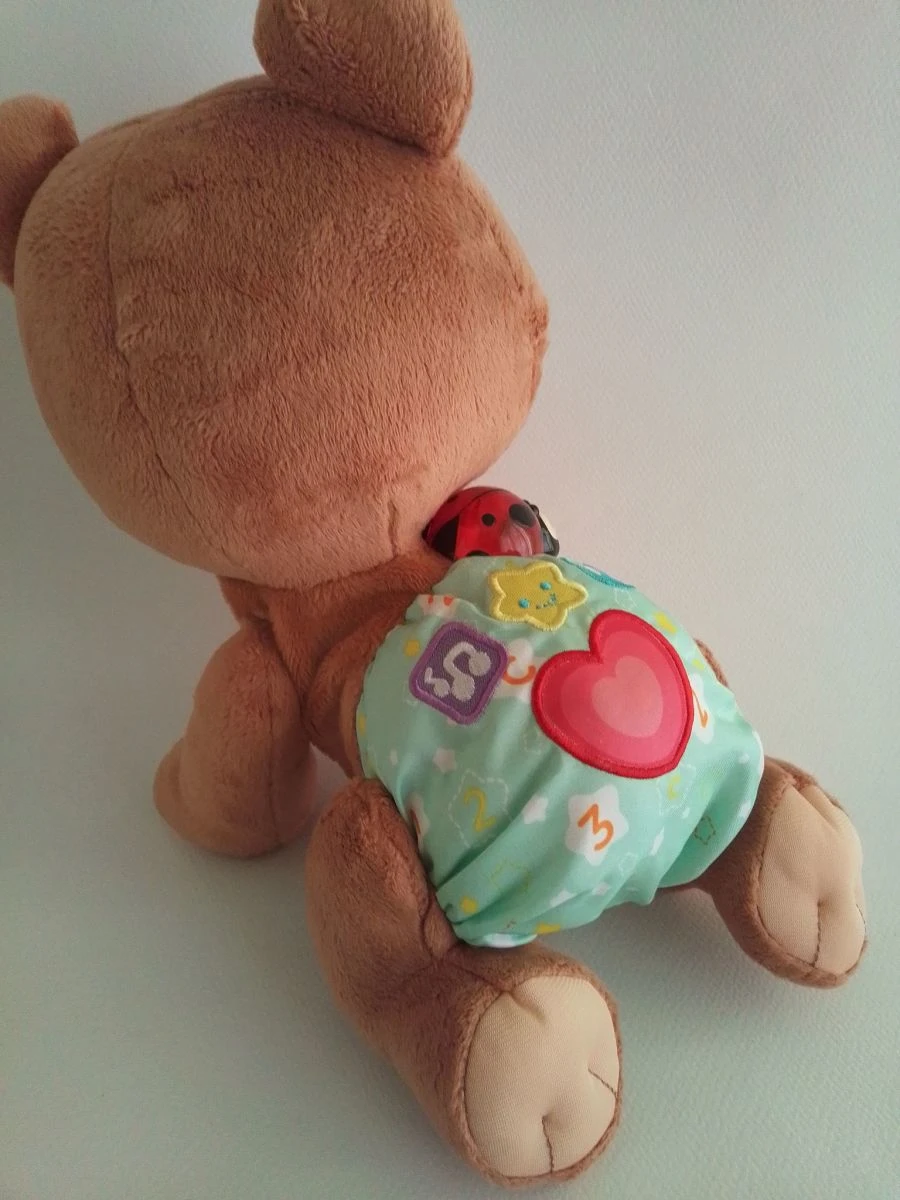Vendora Vtech Crawling Teddy Bear από Ύφασμα με Ήχους για 6+ Μηνών 5 Vendora Vtech Crawling Teddy Bear από Ύφασμα με Ήχους για 6+ Μηνών - Image 3