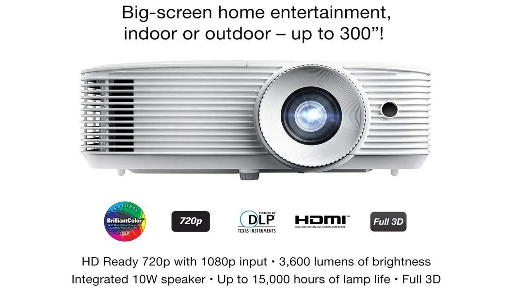Vendora Optoma H184X (DLP/1280x800/3600ANSI Lumens) ΚΑΙΝΟΥΡΓΙΟΣ 8 Vendora Optoma H184X (DLP/1280x800/3600ANSI Lumens) ΚΑΙΝΟΥΡΓΙΟΣ - Image 6
