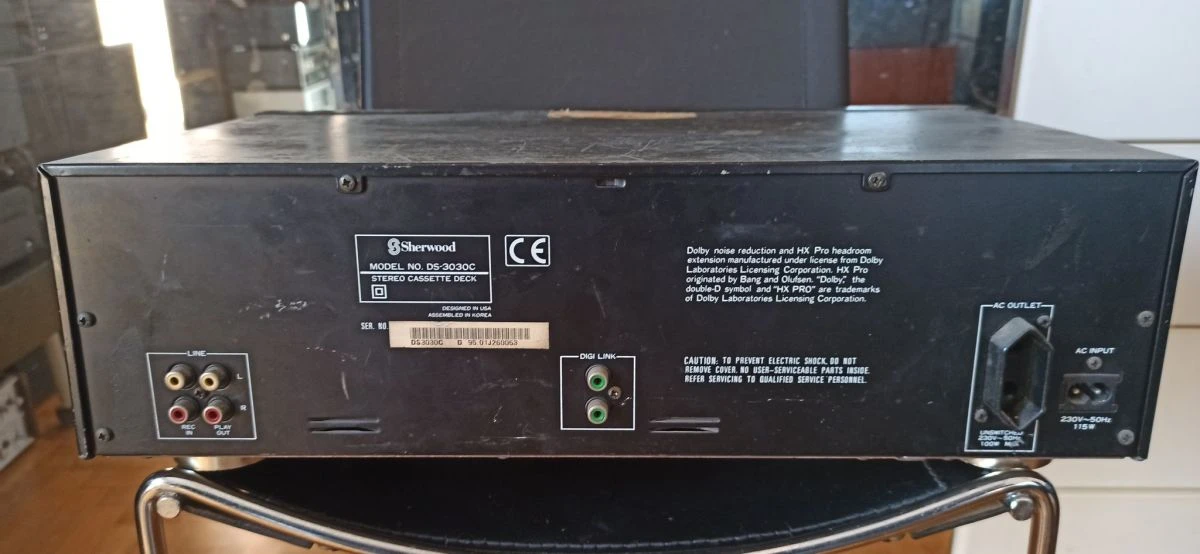 Vendora Στερεοφωνικό κασετόφωνο Sherwood DS3030C 4 Vendora Στερεοφωνικό κασετόφωνο Sherwood DS3030C - Image 2