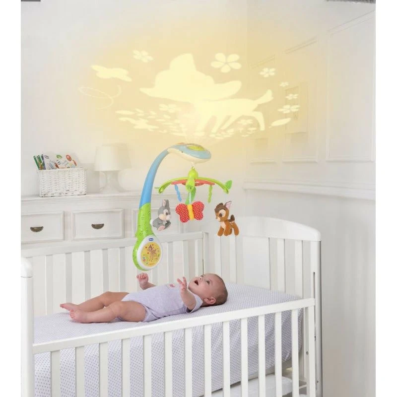 Vendora Chicco Μουσικό Περιστρεφόμενο 3 σε 1 Disney Baby Bambi 4 Vendora Chicco Μουσικό Περιστρεφόμενο 3 σε 1 Disney Baby Bambi - Image 2