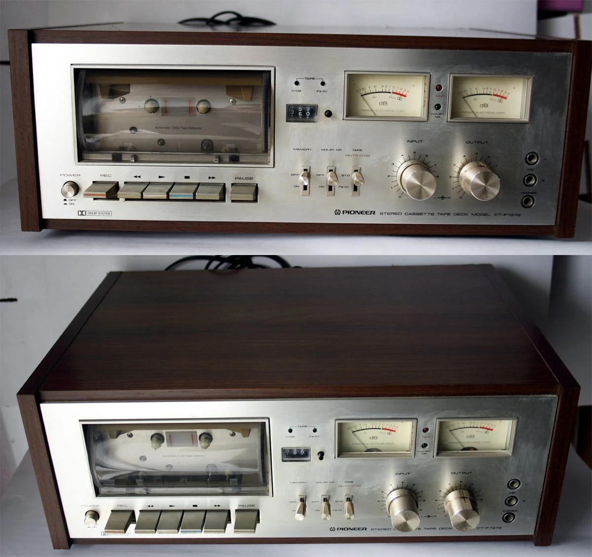 Vendora VINTAGE 70'S PIONEER STEREO CASSETTE TAPE DECK CT-F7272 Made In Japan 4 Vendora VINTAGE 70'S PIONEER STEREO CASSETTE TAPE DECK CT-F7272 Made In Japan - Image 2