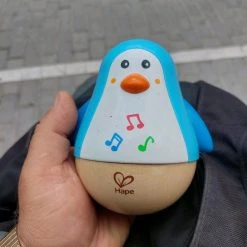 Vendora Hape πιγκουινος απο ξυλο με μουσικη