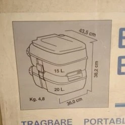 Vendora Χημική τουαλέτα Camping BI-POT 125L PLATINUM AS NEW -Vendora store 2e74b5f4d6183a407766f32066f30fe35c86c499 xl