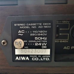 Vendora Kασετόφωνο Deck AIWA AD1800 -Vendora store 2ee5eba7b3c406914b8684c3a1d2585b634ca1c6 xl