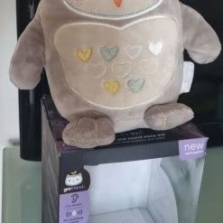 Vendora Tommee Tippee Grofriend Ollie η κουκουβάγια με λευκούς ήχους επαναφορτιζόμενη με USB
