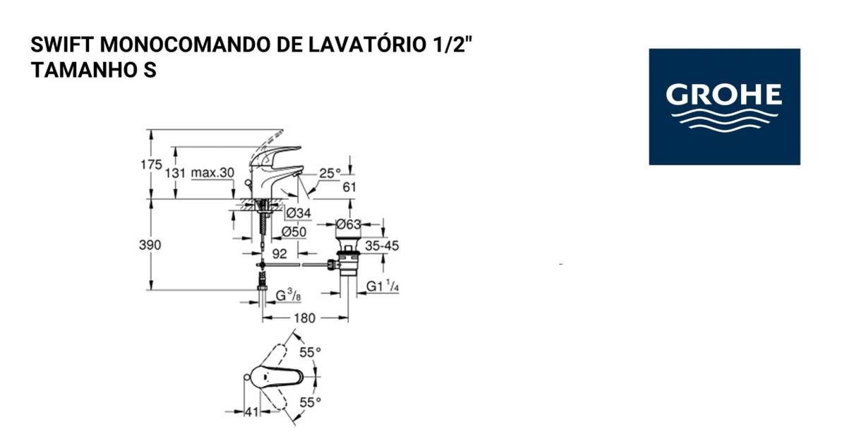 Vendora ΟΛΟΚΑΙΝΟΥΡΓΙΕΣ ΜΠΑΤΑΡΙΕΣ ΜΠΑΝΙΟΥ GROHE SWIFT 6 Vendora ΟΛΟΚΑΙΝΟΥΡΓΙΕΣ ΜΠΑΤΑΡΙΕΣ ΜΠΑΝΙΟΥ GROHE SWIFT - Image 4
