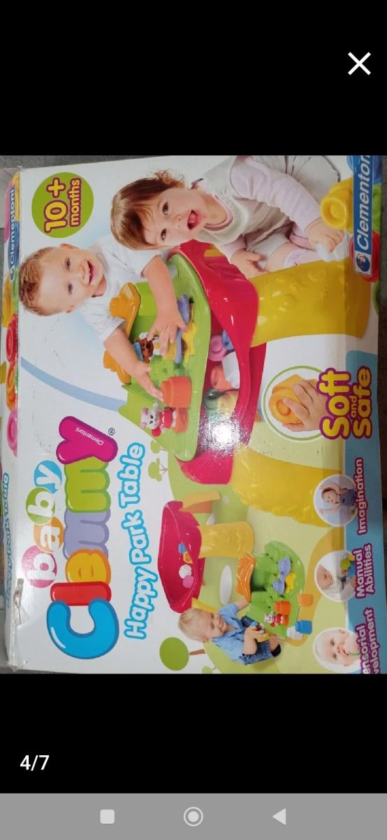 Vendora τραπεζάκι δραστηριοτήτων με τουβλάκια για μωρά Baby Clementoni 6 Vendora τραπεζάκι δραστηριοτήτων με τουβλάκια για μωρά Baby Clementoni - Image 4