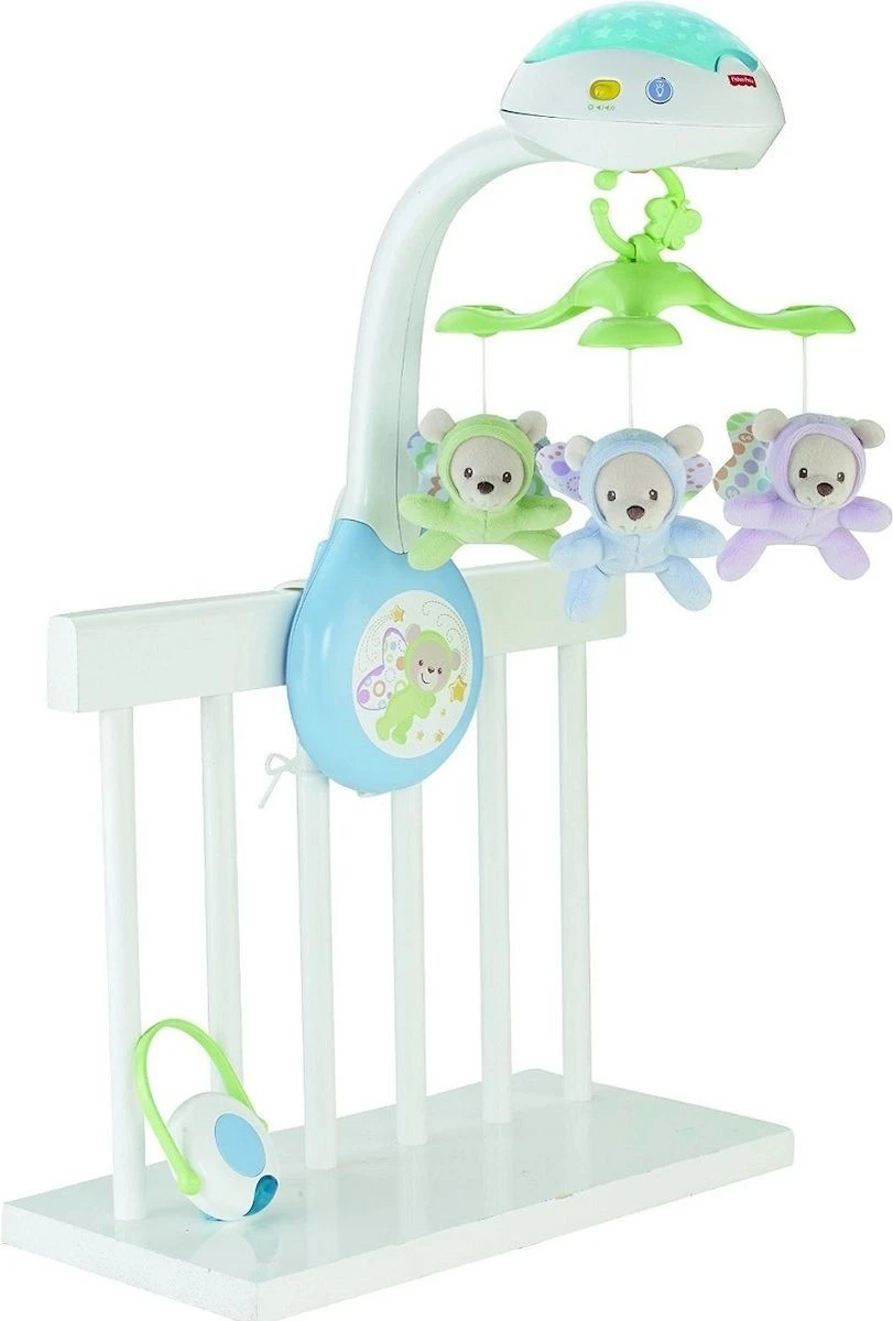 Vendora Fisher Price Μόμπιλε Κούνιας και Καροτσιού με Μουσική, Περιστροφή και Προτζέκτορα Αρκουδάκια για Νεογέννητα 3 Vendora Fisher Price Μόμπιλε Κούνιας και Καροτσιού με Μουσική, Περιστροφή και Προτζέκτορα Αρκουδάκια για Νεογέννητα