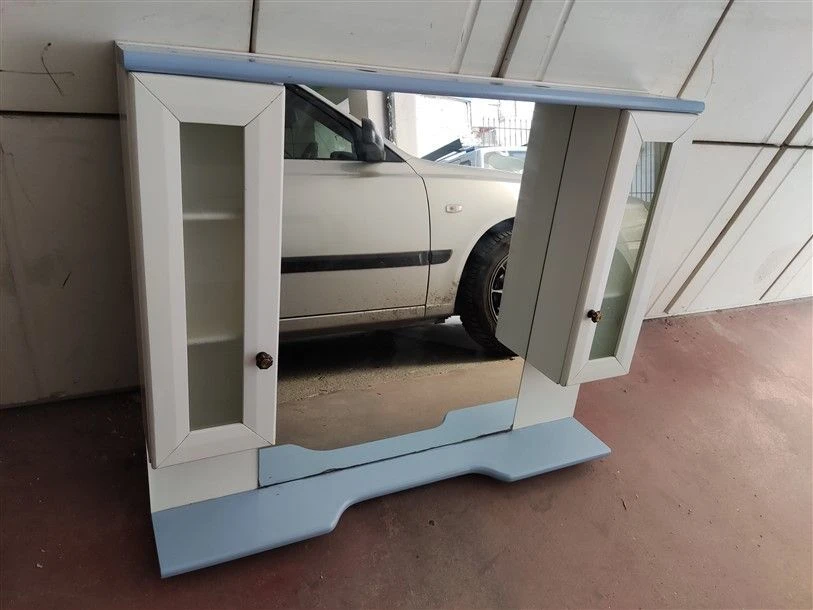 Vendora Έπιπλο μπάνιου Νο 1 με καθρέπτη 105Χ15X85 ύψος 4 Vendora Έπιπλο μπάνιου Νο 1 με καθρέπτη 105Χ15X85 ύψος - Image 2