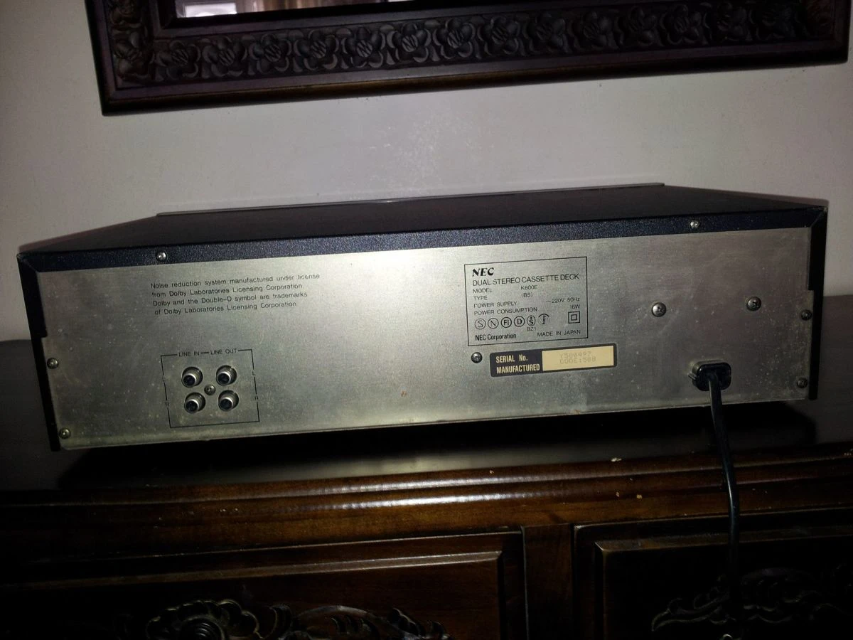 Vendora NEC ΔΙΠΛΟ ΚΑΣΣΕΤΟΦΩΝΟ - Κ600Ε 5 Vendora NEC ΔΙΠΛΟ ΚΑΣΣΕΤΟΦΩΝΟ - Κ600Ε - Image 3