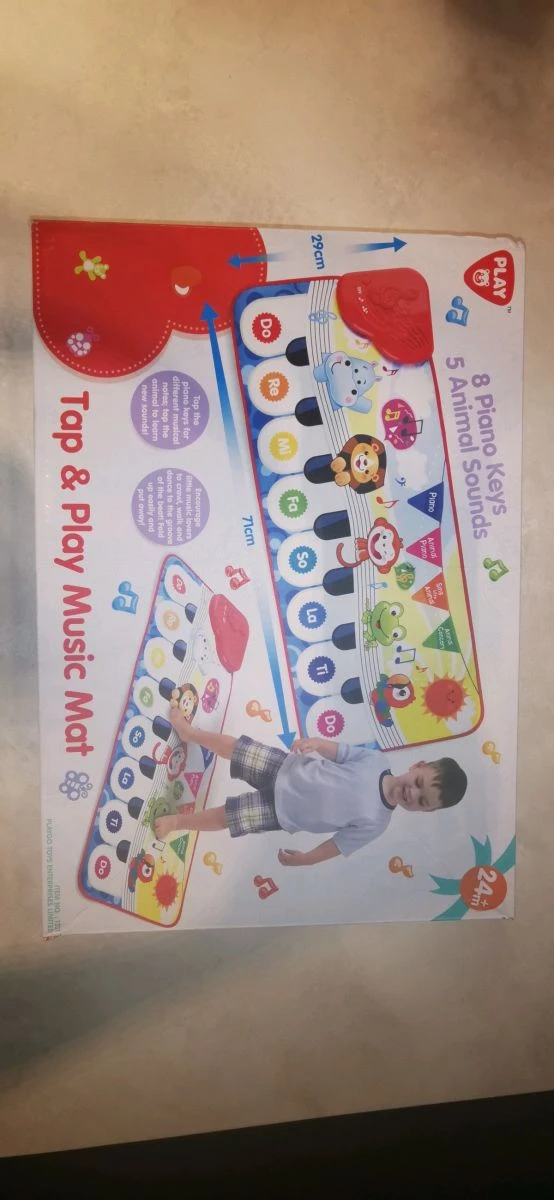 Vendora Στο κουτί του, Playgo Μουσικό Χαλάκι Tap & Play, Toy Piano Original Packaging 4 Vendora Στο κουτί του, Playgo Μουσικό Χαλάκι Tap & Play, Toy Piano Original Packaging - Image 2