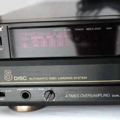 Vendora VINTAGE SONY 5 DISC CD COMPACT DISC PLAYER CDP-C50M AUTOMATIC DISC LOADING JAPAN -Vendora store 4c71521e640f73841b393d9b3d2256cfb77891bb xl
