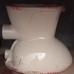 Vendora Λεκάνη ΜΙΝΕΡΒΑ ΒΙΤΡΟΥΒΙΤ Μπεζ Πίσω στόμιο