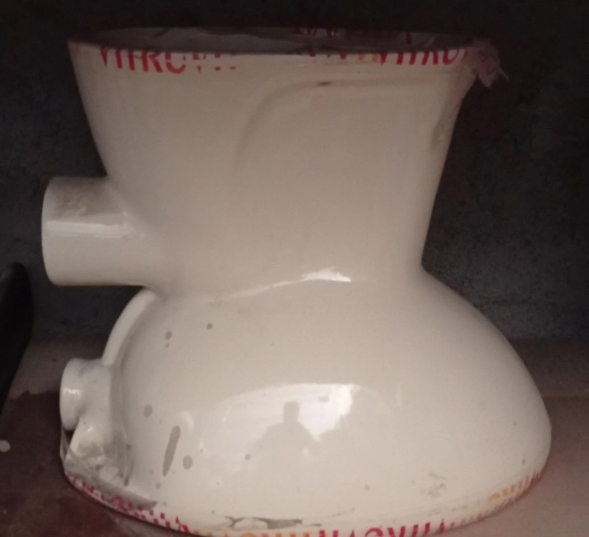 Vendora Λεκάνη ΜΙΝΕΡΒΑ ΒΙΤΡΟΥΒΙΤ Μπεζ Πίσω στόμιο 3 Vendora Λεκάνη ΜΙΝΕΡΒΑ ΒΙΤΡΟΥΒΙΤ Μπεζ Πίσω στόμιο