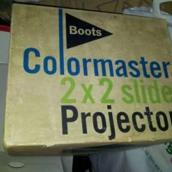 Vendora BOOTS SLIDES PROJECTOR - ΡΕΤΡΟ ΠΡΟΤΖΕΚΤΟΡΑΣ ΣΛΑΙΝΤΣ