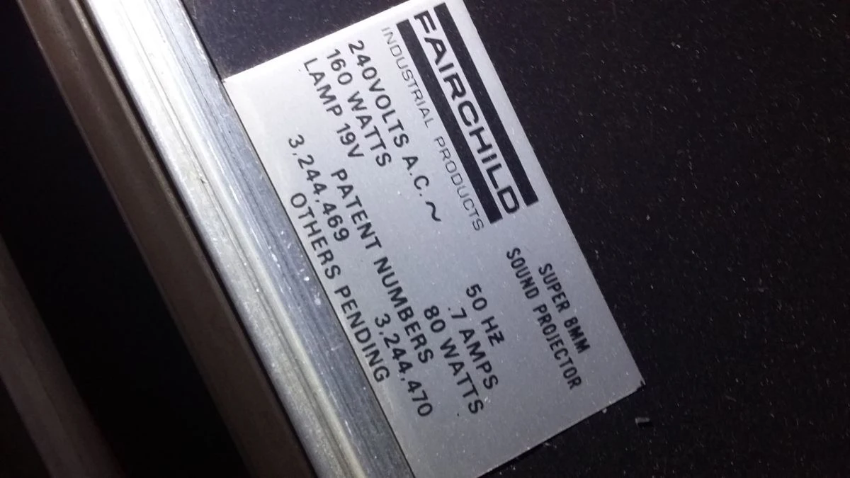 Vendora FAIRCHILD . ΗΛΕΚΤΡΙΚΟ . Αντανσκλαστικο μηχάνημα αναπαραγωγής εικόνας πολύ σπανιο 7 Vendora FAIRCHILD . ΗΛΕΚΤΡΙΚΟ . Αντανσκλαστικο μηχάνημα αναπαραγωγής εικόνας πολύ σπανιο - Image 5