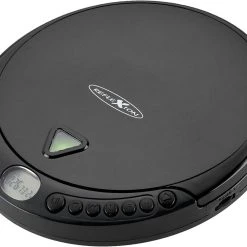 Vendora Reflection PCD510MF Φορητό CD/MP3 Player με ραδιόφωνο FM (λειτουργία Audiobook, ακουστικά, λειτουργία ρεύματος ή μπαταρίας) μαύρο