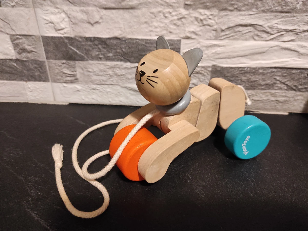 Vendora Plan Toys Ξύλινο Συρόμενο Χαρούμενο Γατάκι - Μοντεσσόρι 2 Vendora Plan Toys Ξύλινο Συρόμενο Χαρούμενο Γατάκι - Μοντεσσόρι