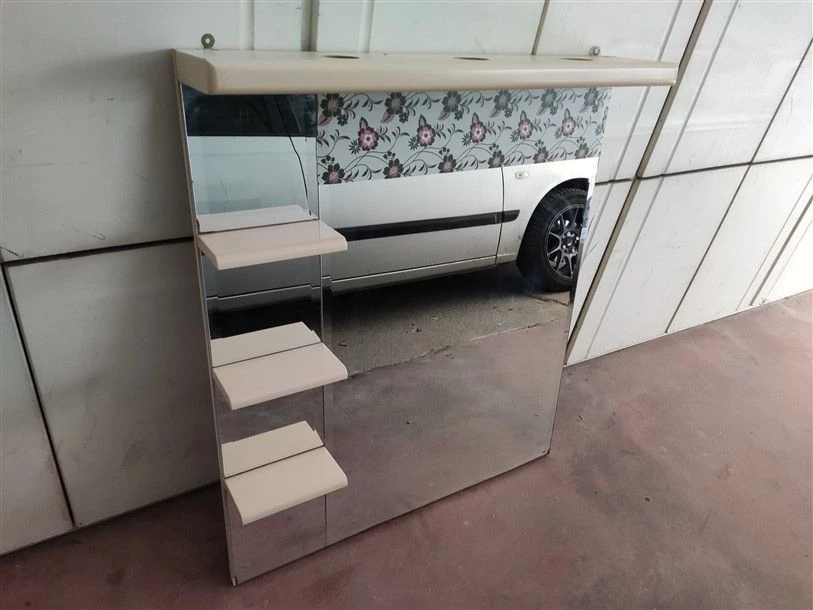 Vendora Καθρέφτης έπιπλο μπάνιου 86Χ100 Cm 3 Vendora Καθρέφτης έπιπλο μπάνιου 86Χ100 Cm