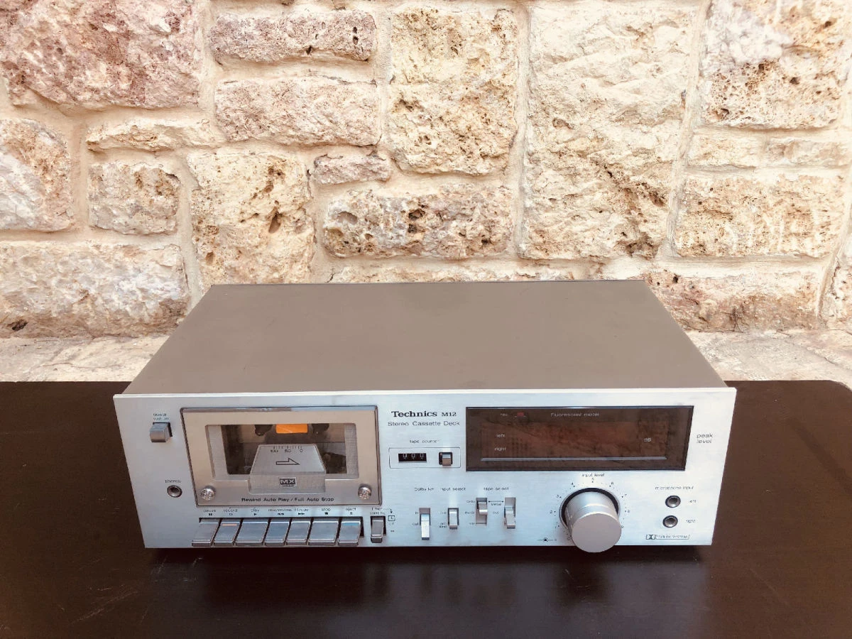 Vendora TECHNICS RS-M12 STEREO CASSETTE DECK - Silver/Grey μαζι με Original Operating Instructions !!! 1984 / Retro / Vintage 5 Vendora TECHNICS RS-M12 STEREO CASSETTE DECK - Silver/Grey μαζι με Original Operating Instructions !!! 1984 / Retro / Vintage - Image 3