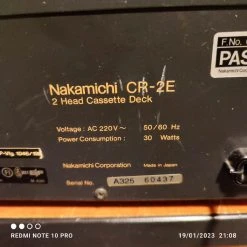 Vendora ΠΩΛΕΙΤΑΙ NAKAMICHI CR 2Ε ΜΕ ΠΡΟΒΛΗΜΑ ΣΤΗΝ ΚΕΦΑΛΗ ΕΓΓΡΑΦΗΣ. 13 Vendora ΠΩΛΕΙΤΑΙ NAKAMICHI CR 2Ε ΜΕ ΠΡΟΒΛΗΜΑ ΣΤΗΝ ΚΕΦΑΛΗ ΕΓΓΡΑΦΗΣ. -Vendora store 66335568af57ec271c9379dd932ef2a855e0ee12 xl