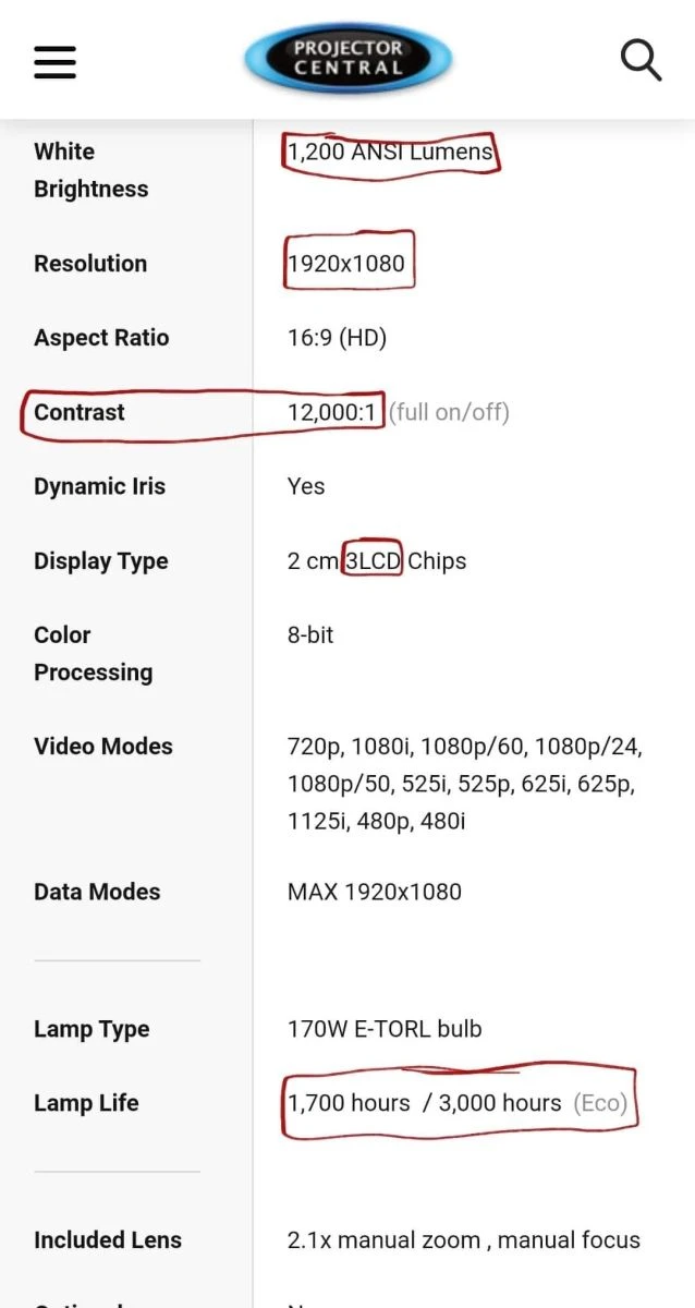 Vendora Epson EMP-TW 1000 Projector 7 Vendora Epson EMP-TW 1000 Projector - Image 5