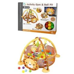 Vendora Βρεφικό Πάρκο Με Ζωάκια & Μπαλάκια 57x45x9cm