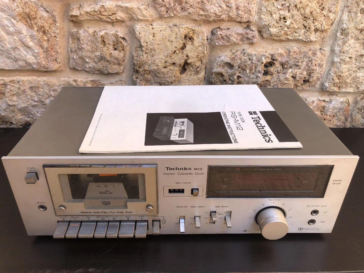 Vendora TECHNICS RS-M12 STEREO CASSETTE DECK - Silver/Grey μαζι με Original Operating Instructions !!! 1984 / Retro / Vintage 11 Vendora TECHNICS RS-M12 STEREO CASSETTE DECK - Silver/Grey μαζι με Original Operating Instructions !!! 1984 / Retro / Vintage - Image 9