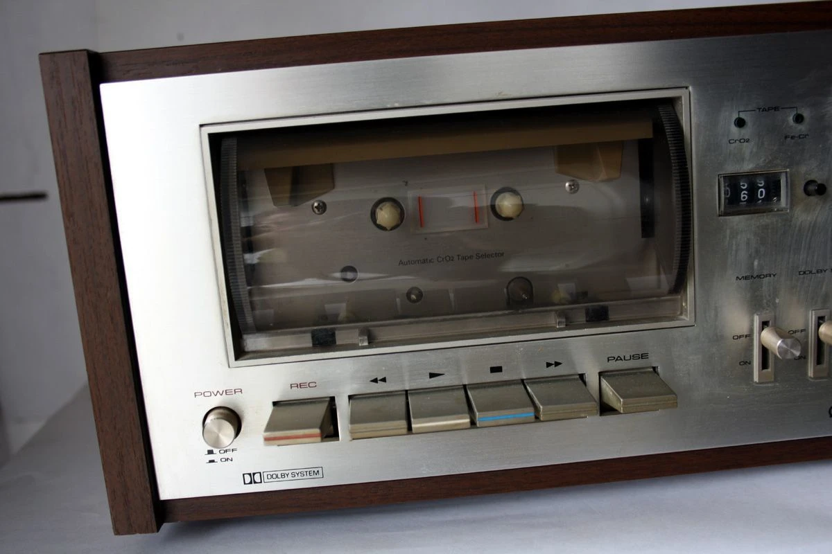 Vendora VINTAGE 70'S PIONEER STEREO CASSETTE TAPE DECK CT-F7272 Made In Japan 5 Vendora VINTAGE 70'S PIONEER STEREO CASSETTE TAPE DECK CT-F7272 Made In Japan - Image 3