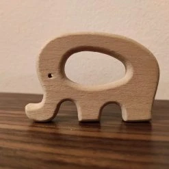 Vendora Ξύλινο Μασητικό Μοντεσσόρι - Ελεφαντάκι