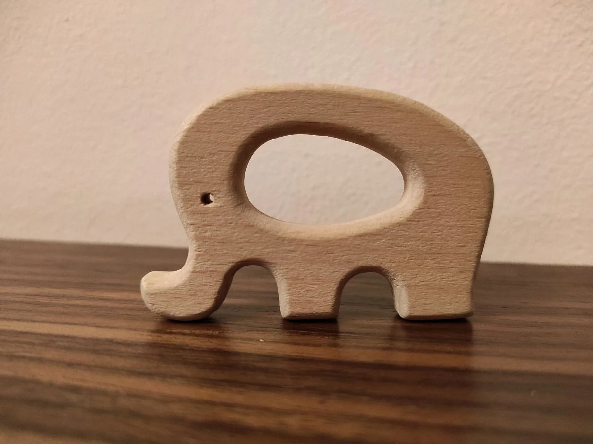 Vendora Ξύλινο Μασητικό Μοντεσσόρι - Ελεφαντάκι 3 Vendora Ξύλινο Μασητικό Μοντεσσόρι - Ελεφαντάκι