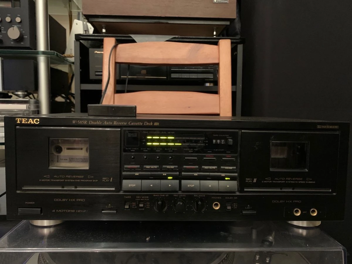 Vendora Πωλείται το διπλό Κασσετοφωνο Teac W-585R 3 Vendora Πωλείται το διπλό Κασσετοφωνο Teac W-585R