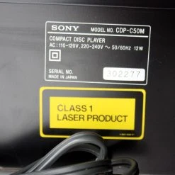 Vendora VINTAGE SONY 5 DISC CD COMPACT DISC PLAYER CDP-C50M AUTOMATIC DISC LOADING JAPAN -Vendora store 7ff7c57d71788fa41a6fed9a8500db17836895a5 xl