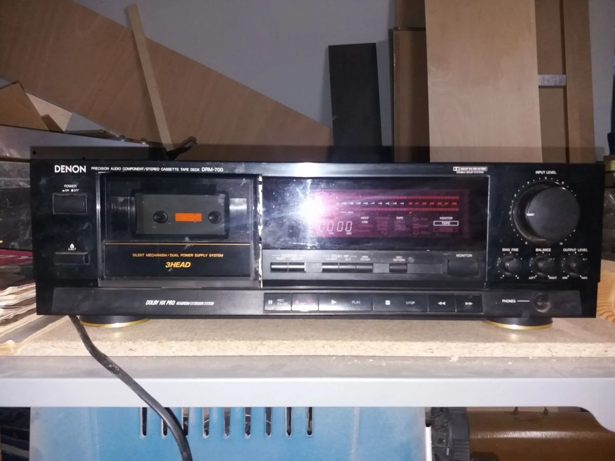 Vendora ΣΥΛΛΕΚΤΙΚΟ ΚΑΣΕΤΟΦΩΝΟ DENON DRM-700 ΣΕ ΑΡΙΣΤΗ ΚΑΤΑΣΤΑΣΗ ΠΩΛΕΙΤΑΙ 140€ 8 Vendora ΣΥΛΛΕΚΤΙΚΟ ΚΑΣΕΤΟΦΩΝΟ DENON DRM-700 ΣΕ ΑΡΙΣΤΗ ΚΑΤΑΣΤΑΣΗ ΠΩΛΕΙΤΑΙ 140€ - Image 6