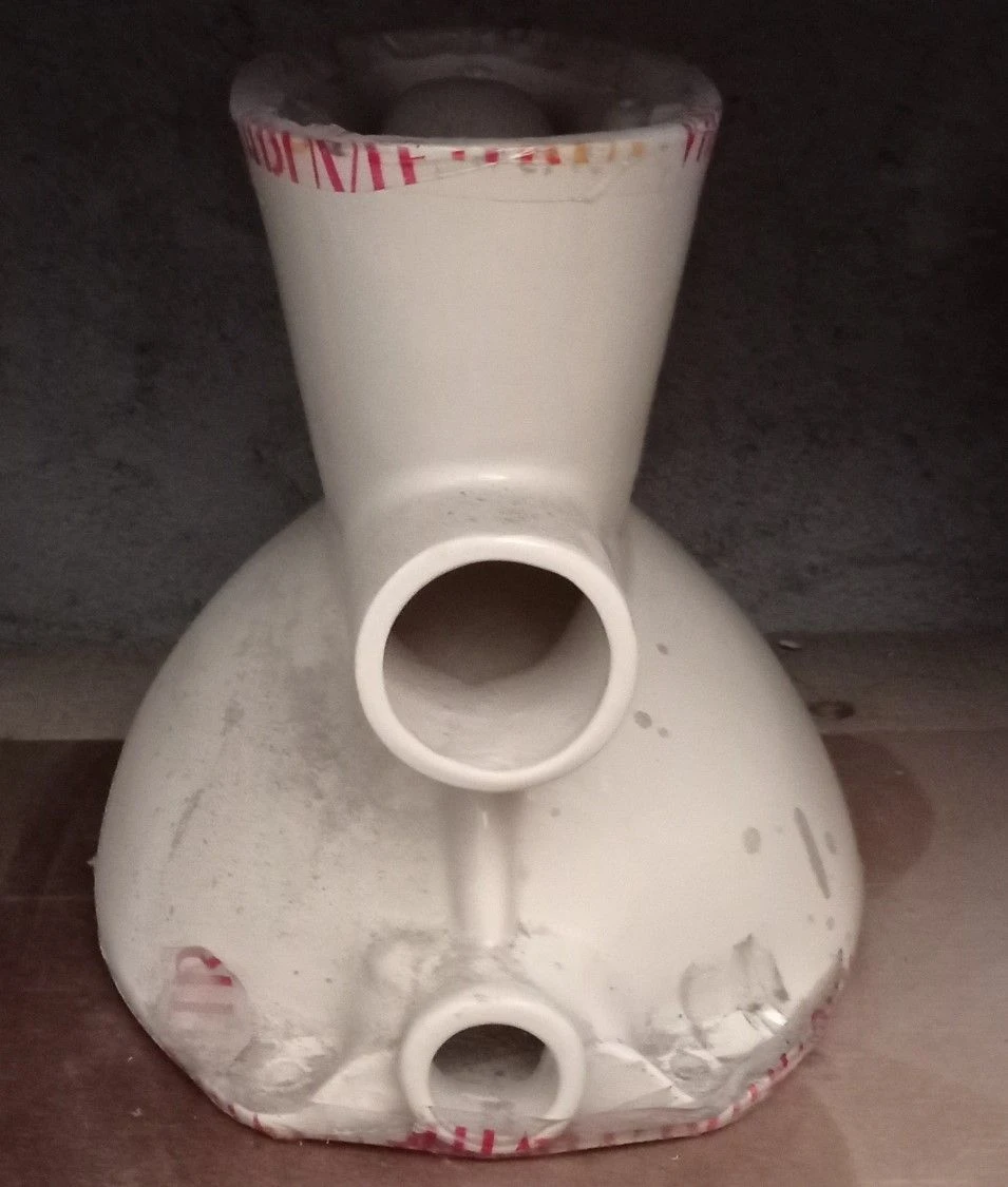 Vendora Λεκάνη ΜΙΝΕΡΒΑ ΒΙΤΡΟΥΒΙΤ Μπεζ Πίσω στόμιο 4 Vendora Λεκάνη ΜΙΝΕΡΒΑ ΒΙΤΡΟΥΒΙΤ Μπεζ Πίσω στόμιο - Image 2