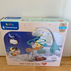 Vendora Clementoni Μόμπιλε Κούνιας με Μουσική, Περιστροφή και Προτζέκτορα Sweet Cloud για μωρά -Vendora store 8b772123941a827ab644d04e1c2766718c00af51 xl