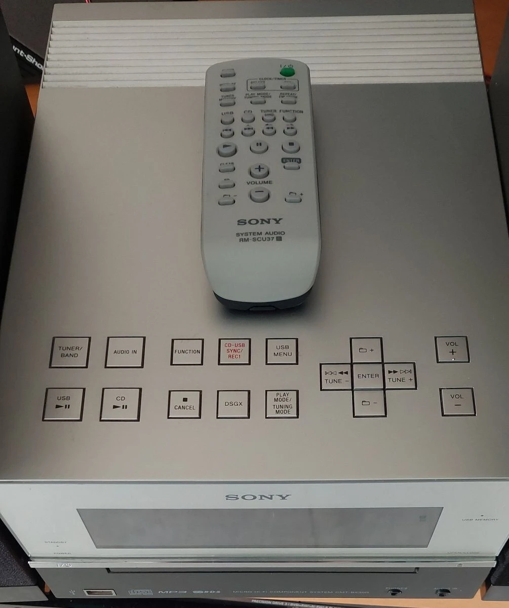 Vendora SONY HCD-BX-30R COMPACT DISC RECEIVER + ραδιοφωνο + USB Stick + AUDIO IN + τηλεκοντρόλ + βιβλιαράκι οδηγιες χρησης και 2 ηχεια 3 Vendora SONY HCD-BX-30R COMPACT DISC RECEIVER + ραδιοφωνο + USB Stick + AUDIO IN + τηλεκοντρόλ + βιβλιαράκι οδηγιες χρησης και 2 ηχεια