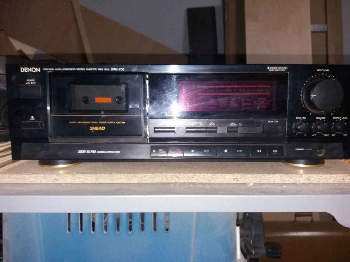 Vendora ΣΥΛΛΕΚΤΙΚΟ ΚΑΣΕΤΟΦΩΝΟ DENON DRM-700 ΣΕ ΑΡΙΣΤΗ ΚΑΤΑΣΤΑΣΗ ΠΩΛΕΙΤΑΙ 140€ 5 Vendora ΣΥΛΛΕΚΤΙΚΟ ΚΑΣΕΤΟΦΩΝΟ DENON DRM-700 ΣΕ ΑΡΙΣΤΗ ΚΑΤΑΣΤΑΣΗ ΠΩΛΕΙΤΑΙ 140€ - Image 3