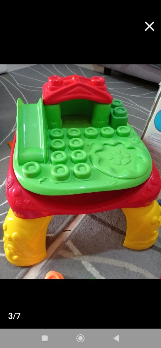 Vendora τραπεζάκι δραστηριοτήτων με τουβλάκια για μωρά Baby Clementoni 5 Vendora τραπεζάκι δραστηριοτήτων με τουβλάκια για μωρά Baby Clementoni - Image 3