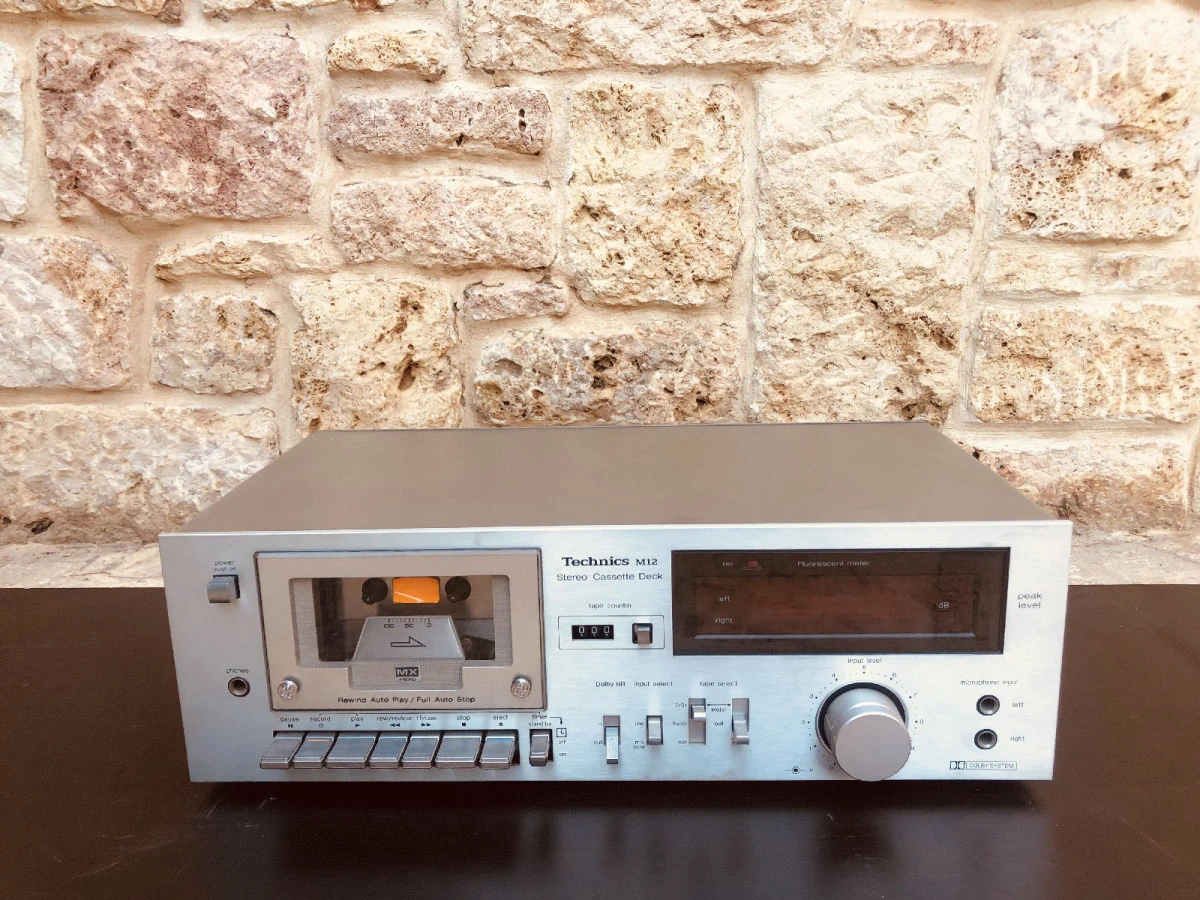 Vendora TECHNICS RS-M12 STEREO CASSETTE DECK - Silver/Grey μαζι με Original Operating Instructions !!! 1984 / Retro / Vintage 3 Vendora TECHNICS RS-M12 STEREO CASSETTE DECK - Silver/Grey μαζι με Original Operating Instructions !!! 1984 / Retro / Vintage